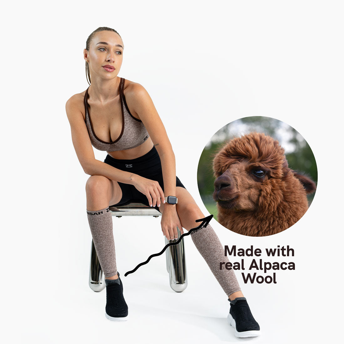 Alpaca Tab Running Socks (No Show)