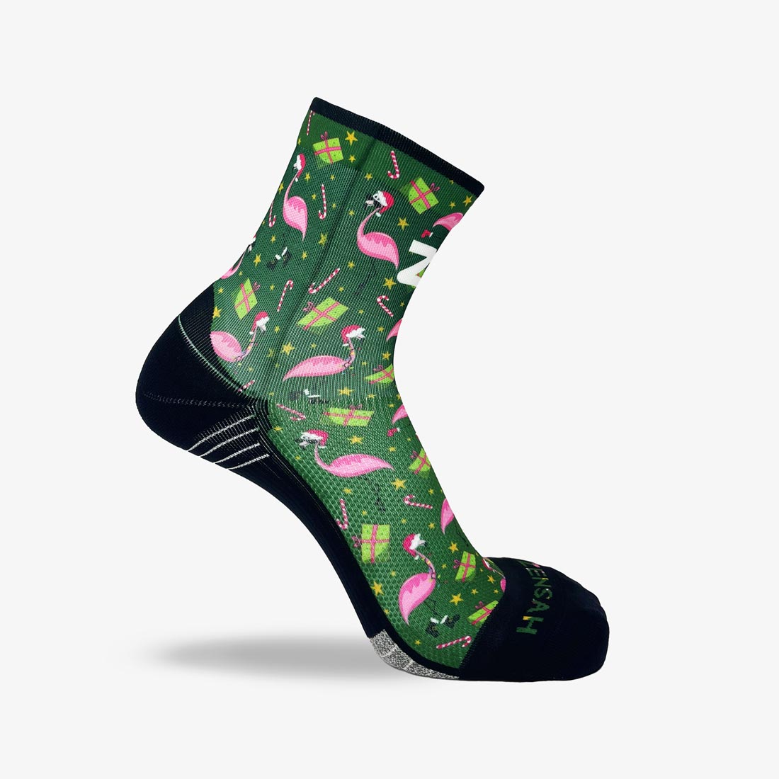 Flamingo Santas Socks (Mini-Crew)Socks - Zensah