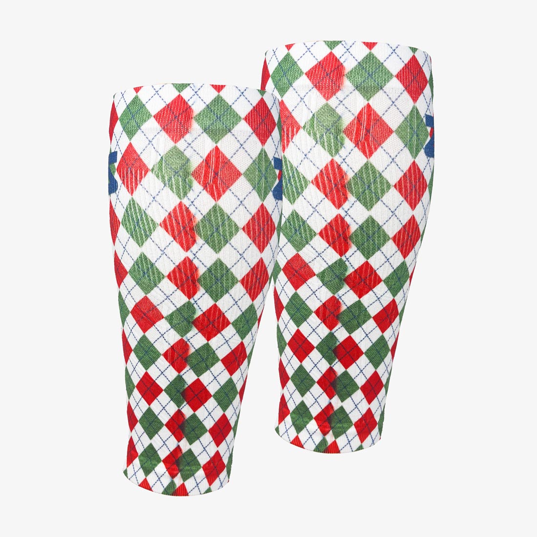 Holiday Argyle Compression Leg SleevesLeg Sleeves - Zensah