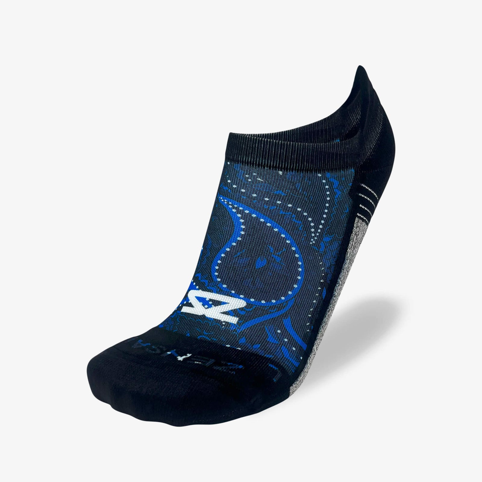Paisley Running Socks (No Show)