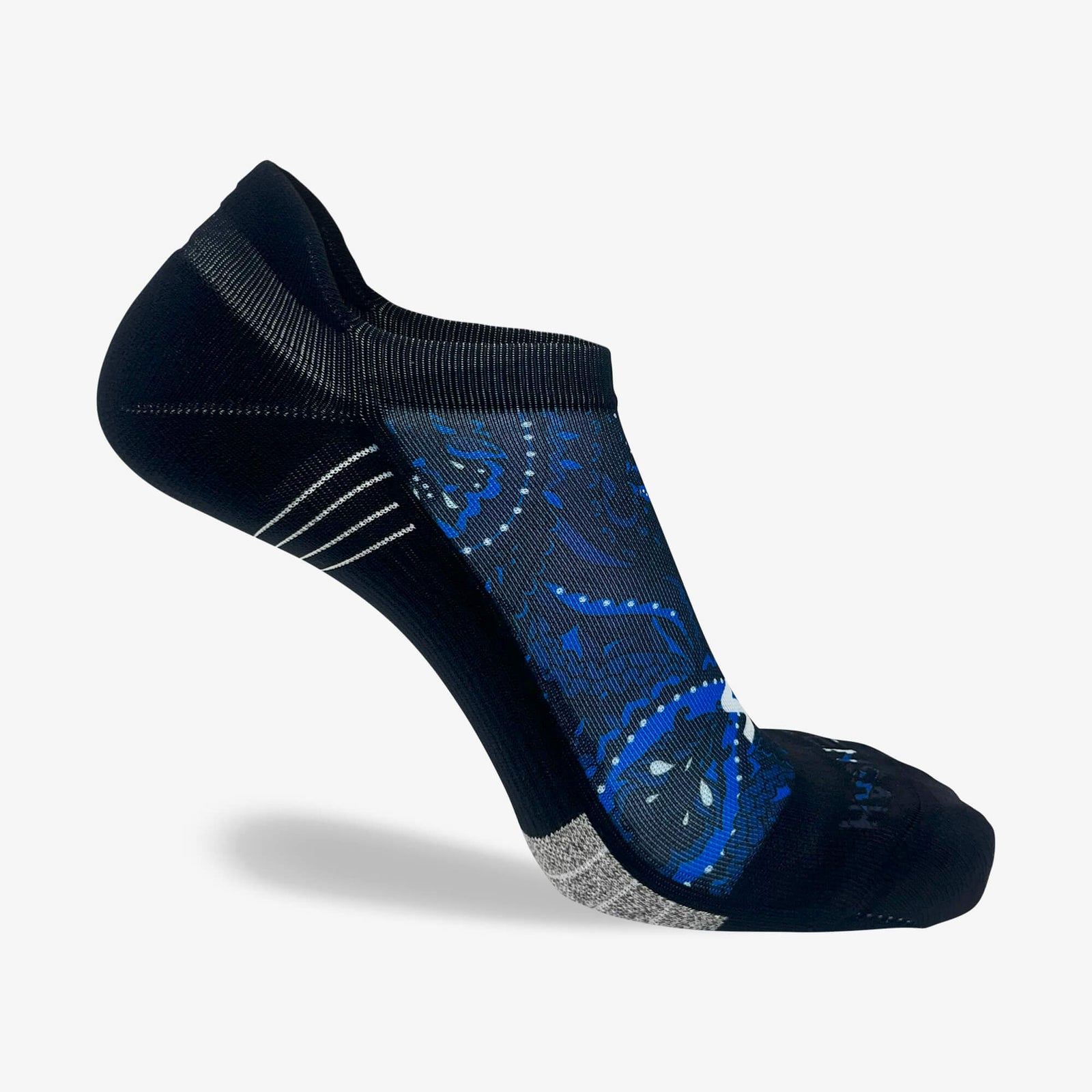 Paisley Running Socks (No Show)
