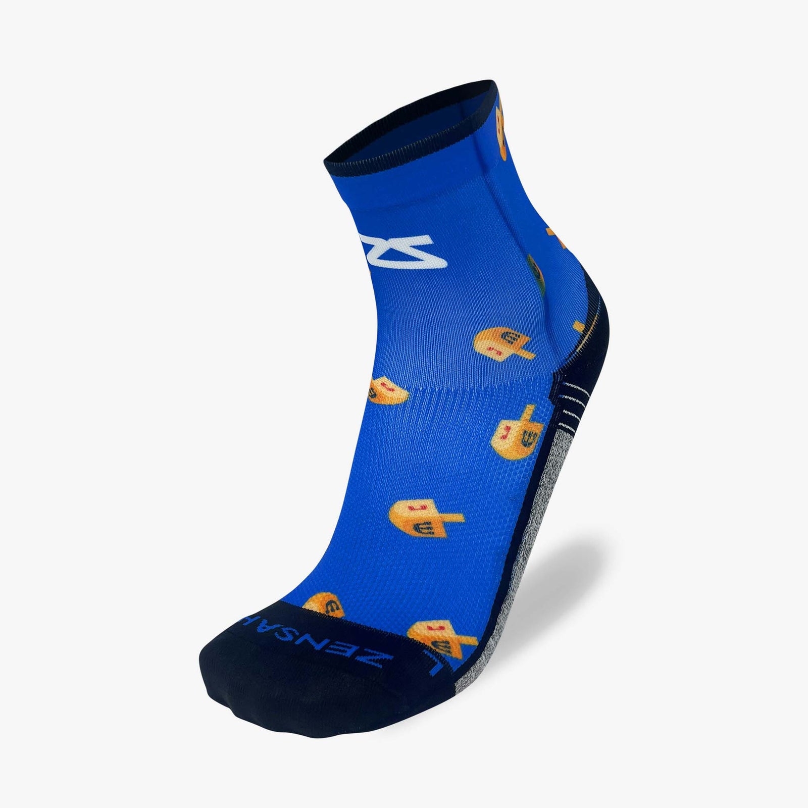 Dreidels Running Socks (Mini-Crew)