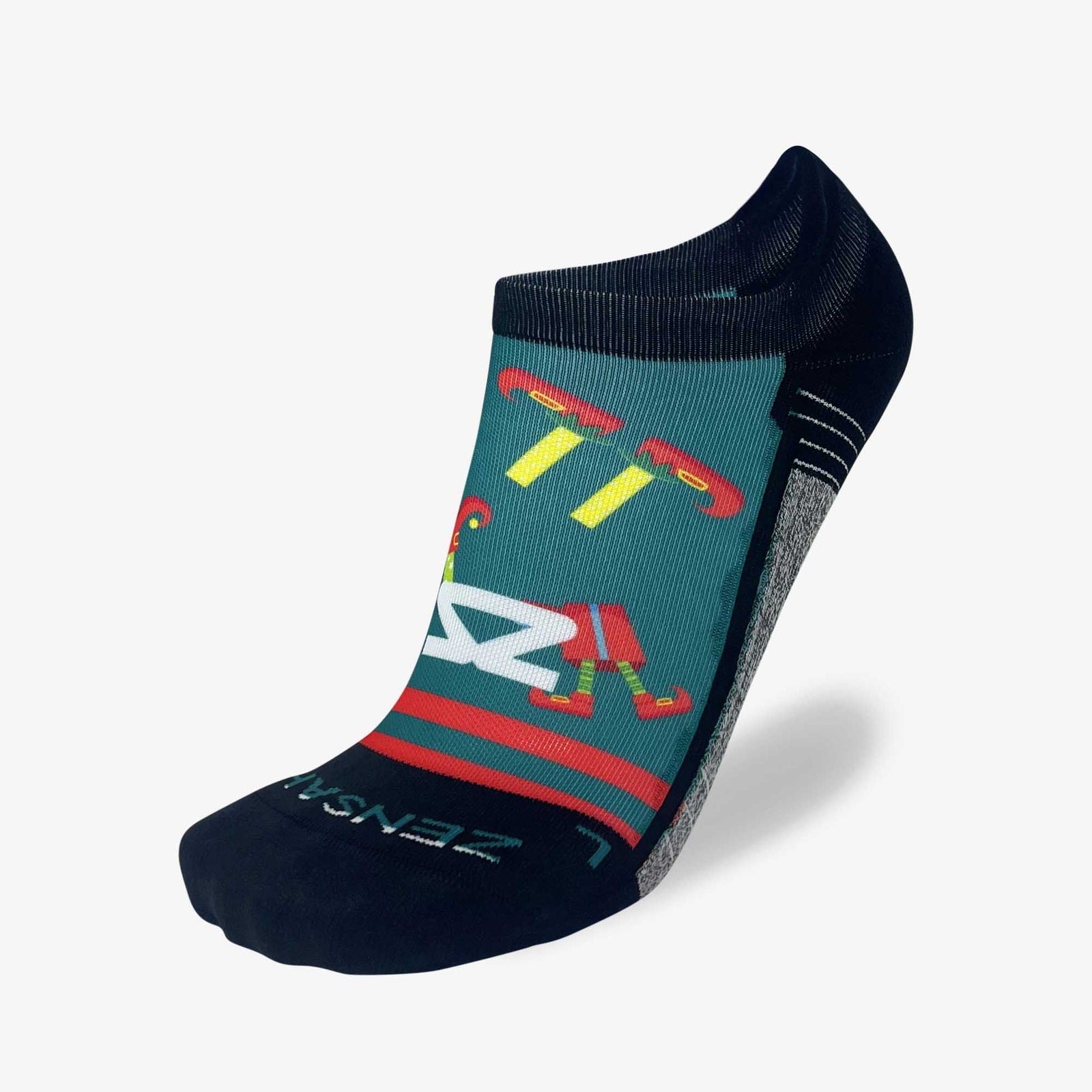 Elf Feet Running Socks (No Show)