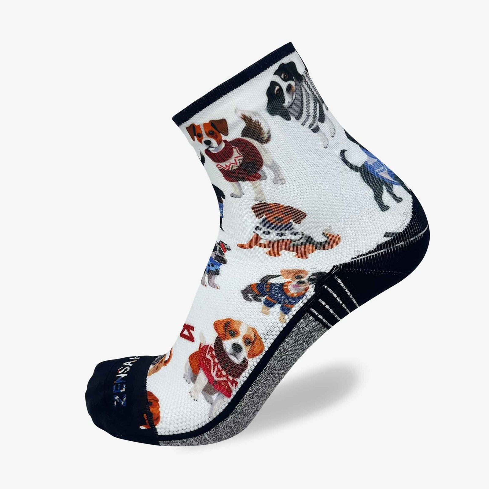 Sweater Dogs Socks (Mini-Crew)