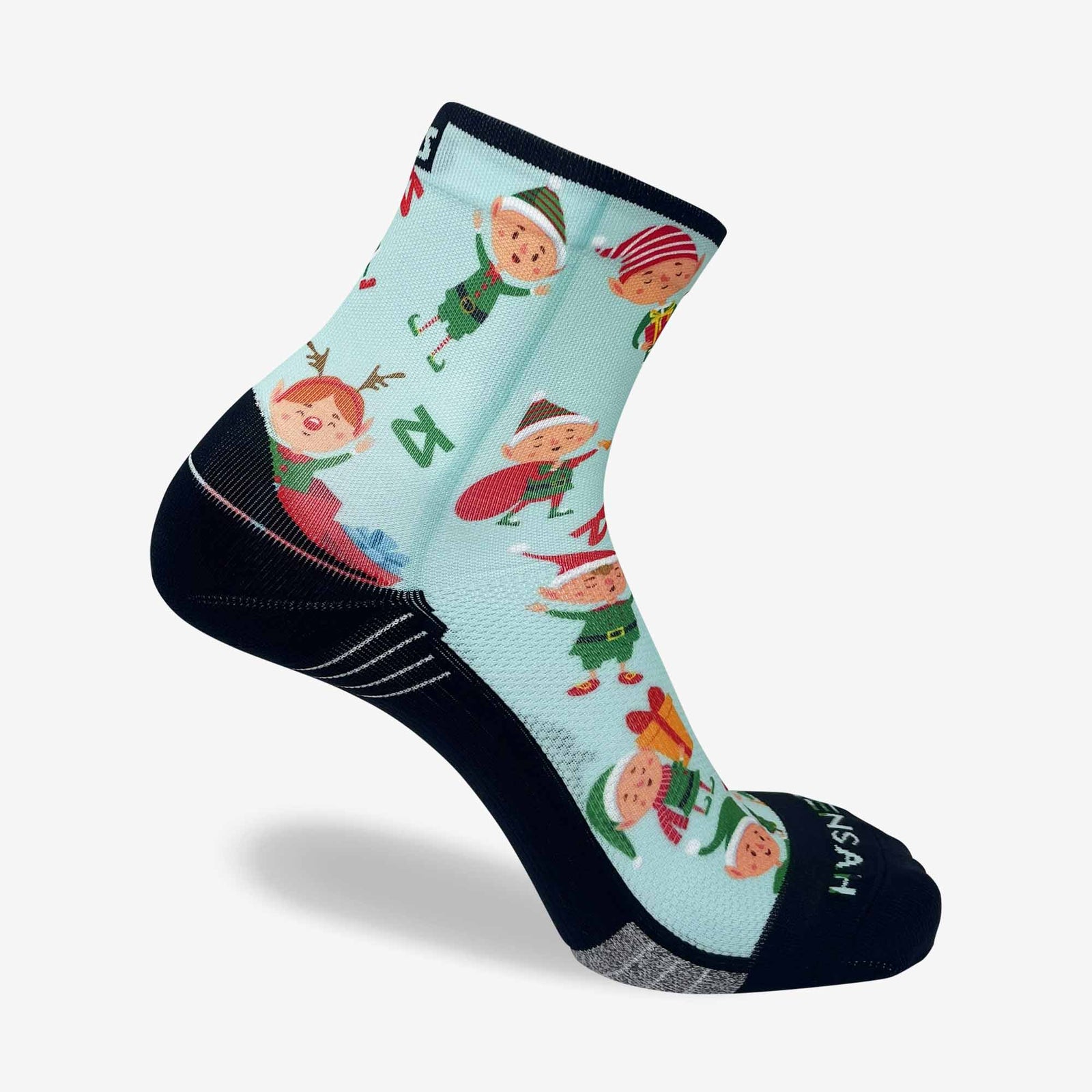 Elf Helpers Socks (Mini-Crew)