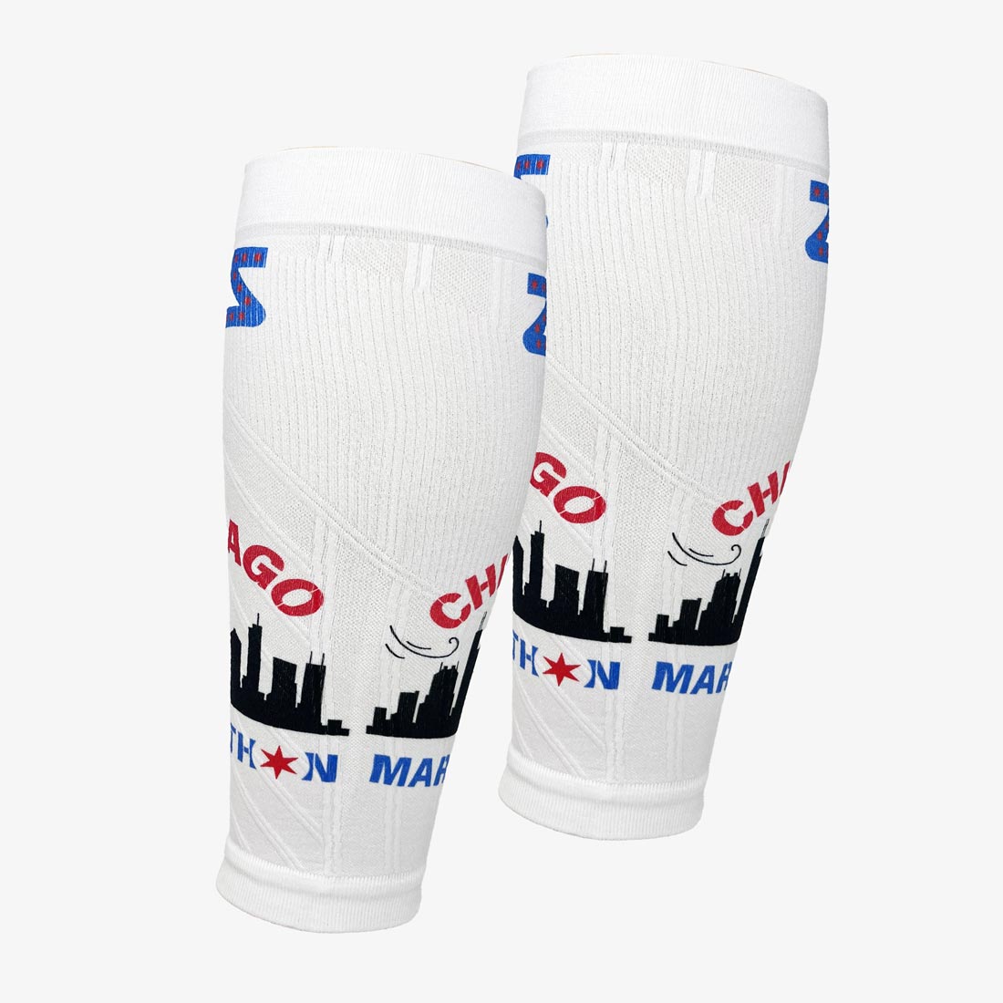 Windy Chicago Skyline Compression Leg Sleeves