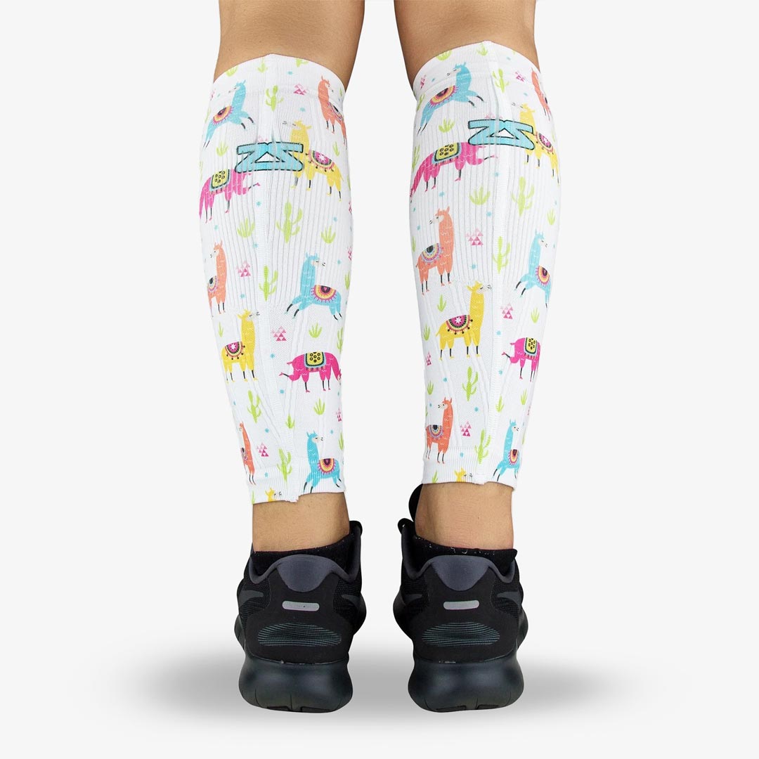Llamas Compression Leg SleevesLeg Sleeves - Zensah