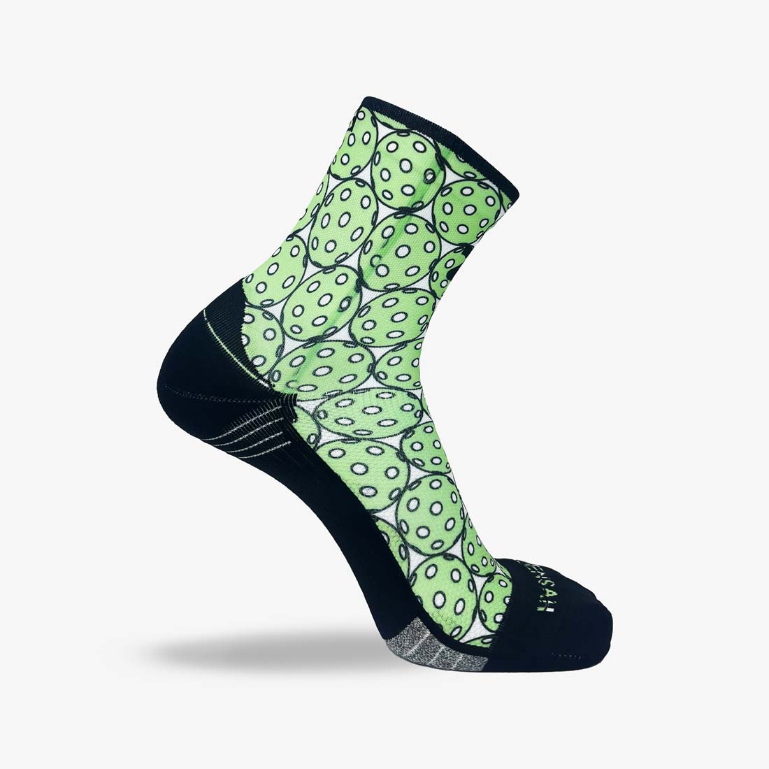 Pickleballs Running Socks (Mini-Crew)