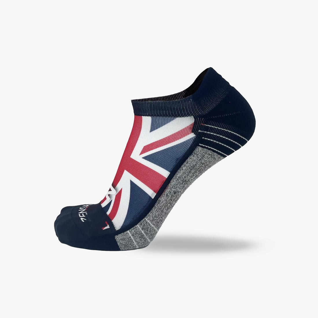 London Union Jack Running Socks (No Show)