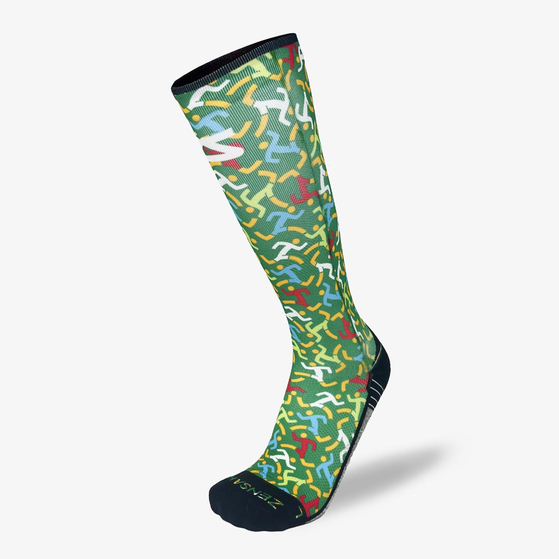 Running People Compression Socks (Knee-High)Socks - Zensah