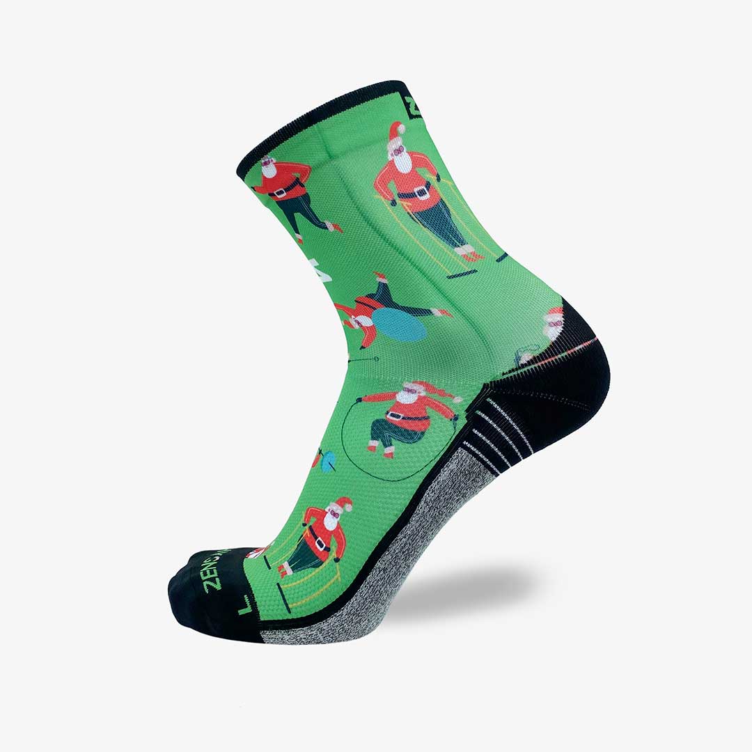 Santa Cardio Socks (Mini Crew)Socks - Zensah
