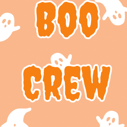 Halloween Boo Crew Running Socks (Mini-Crew)