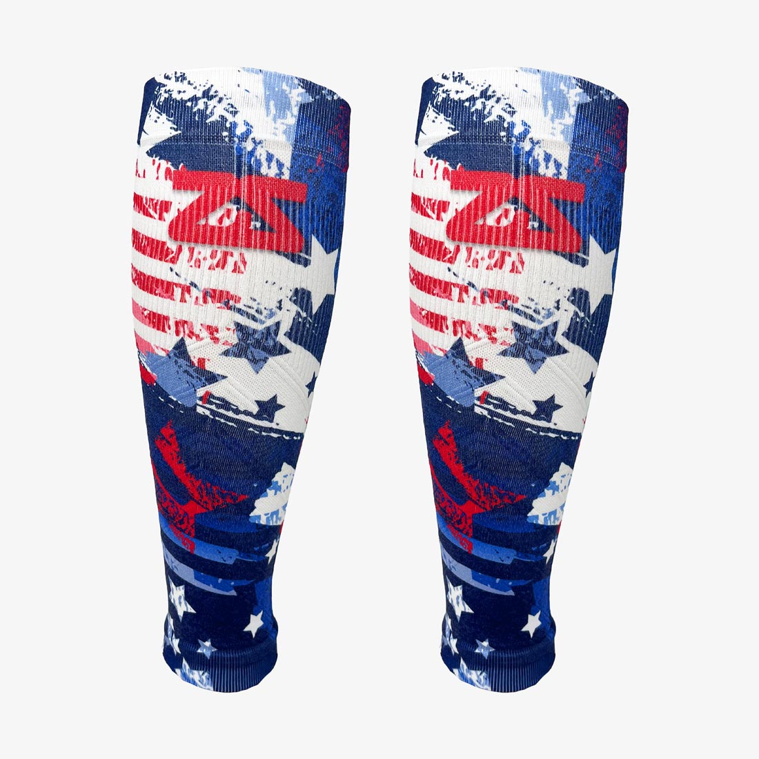 USA Stars and Stripes Compression Leg Sleeves