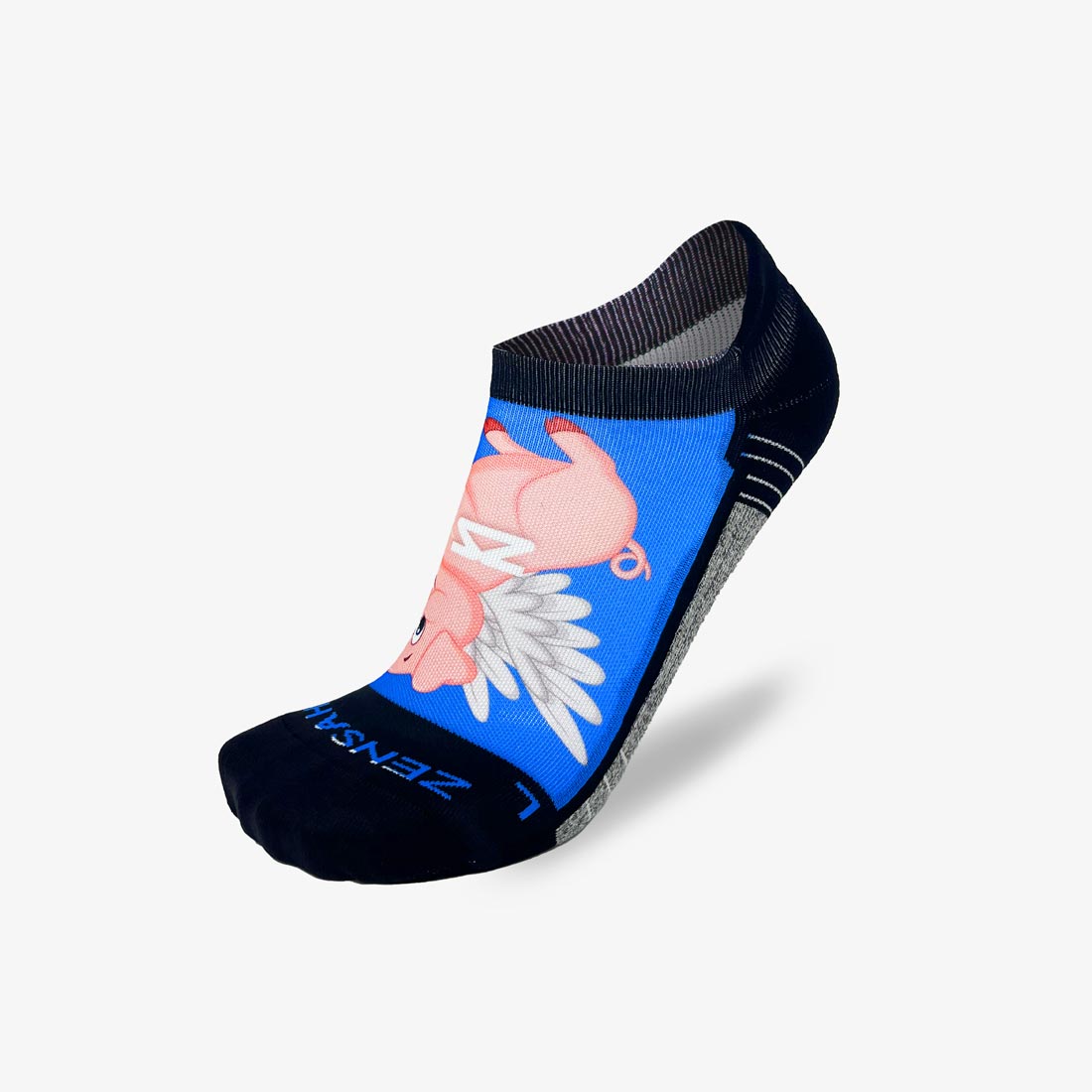 When Pigs Fly Running Socks (No Show)