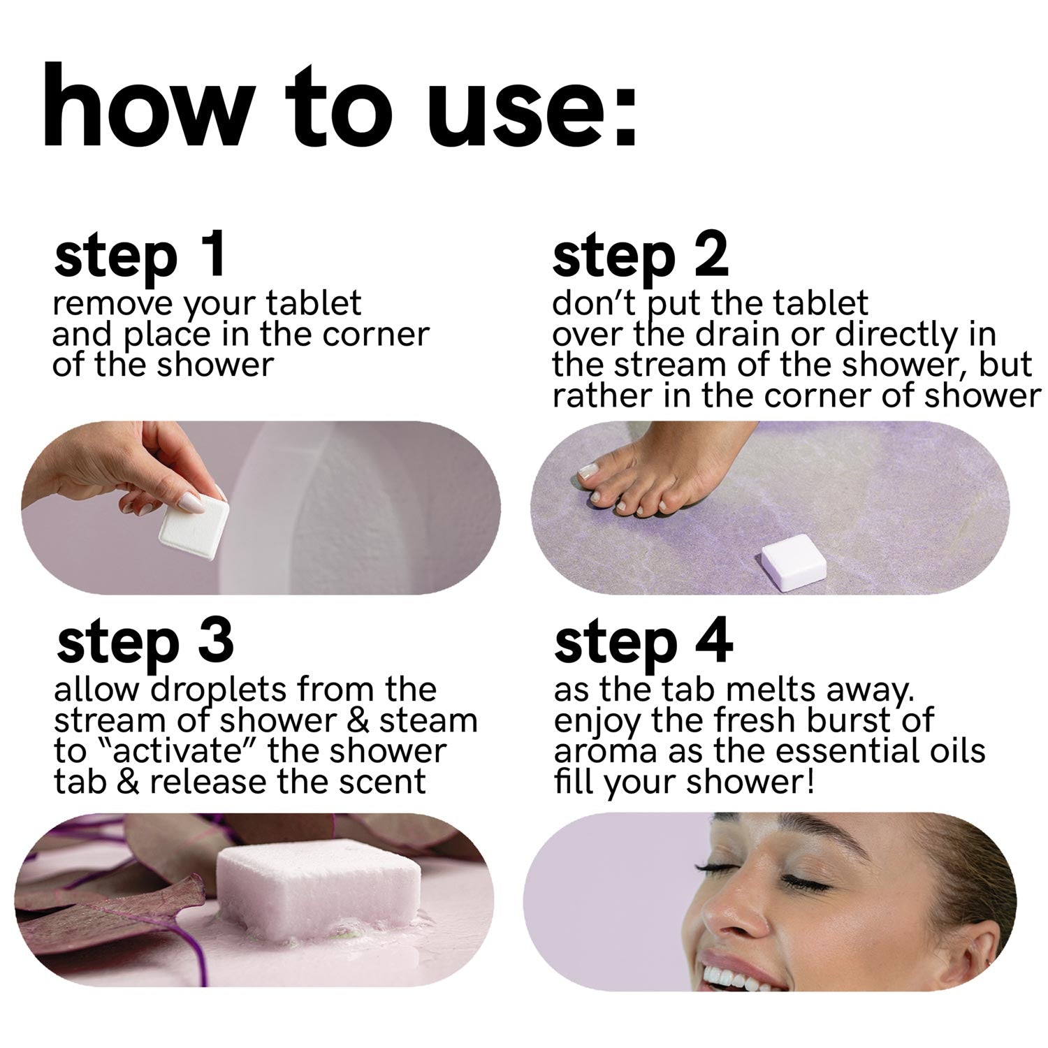 Sport Aromatherapy Shower Steamers