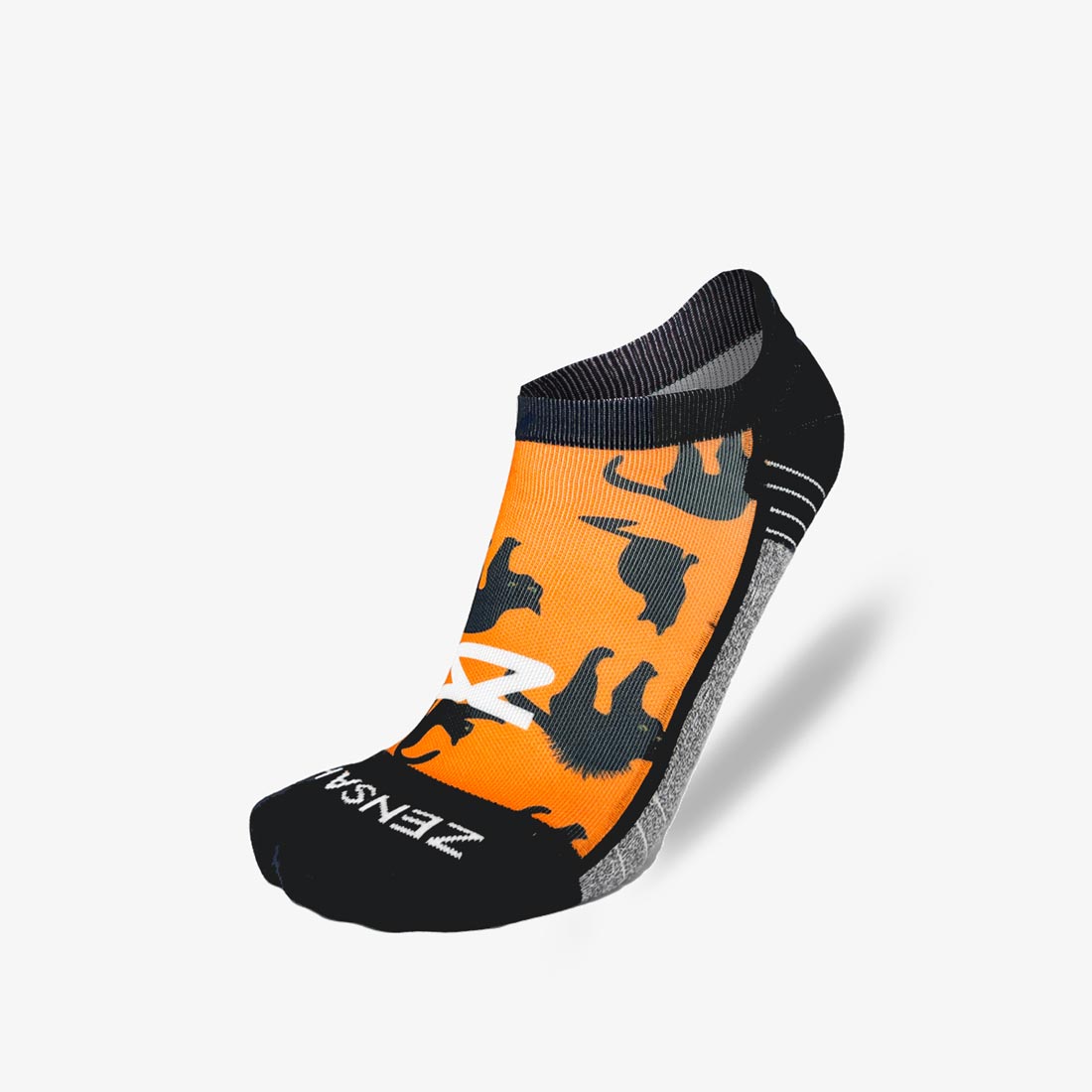 Black Cats Running Socks (No Show)Socks - Zensah