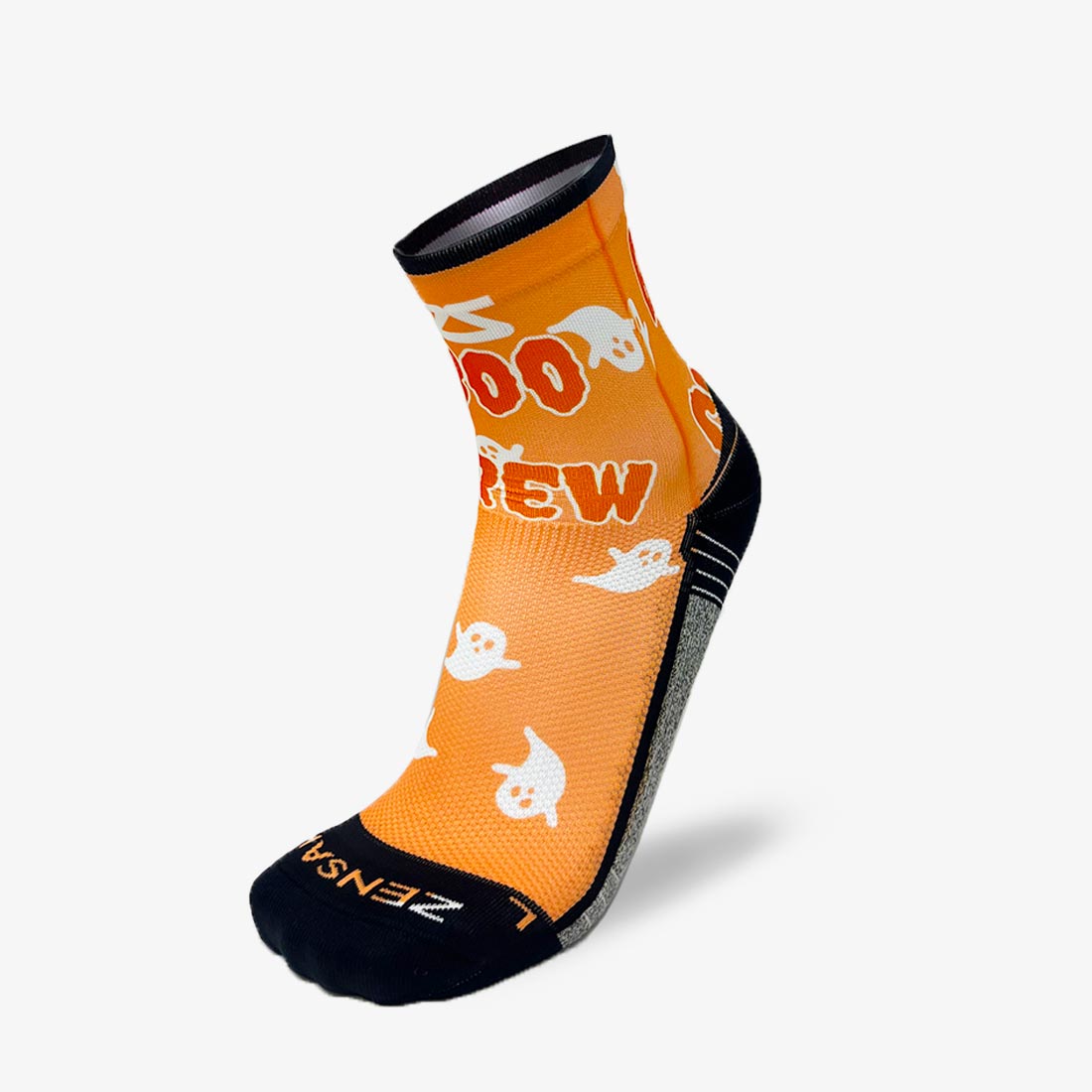 Halloween Boo Crew Running Socks (Mini-Crew)
