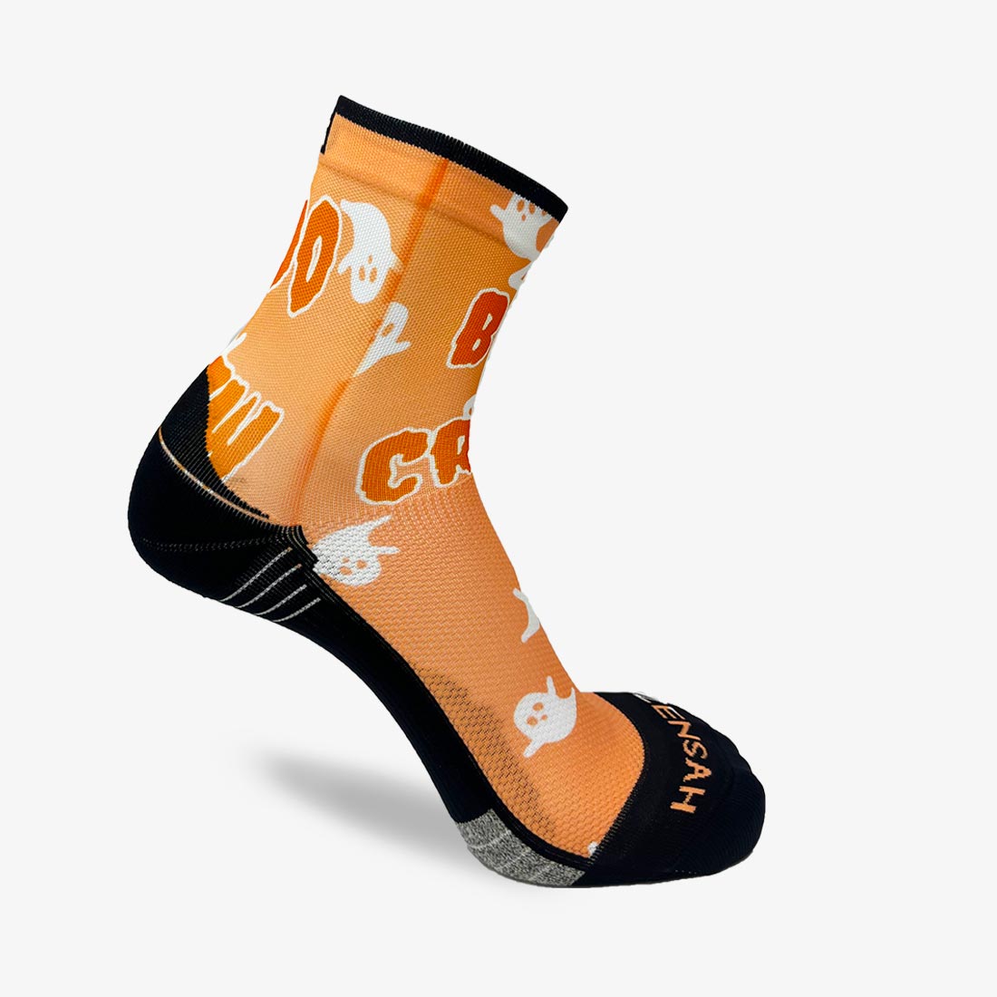 Halloween Boo Crew Running Socks (Mini-Crew)