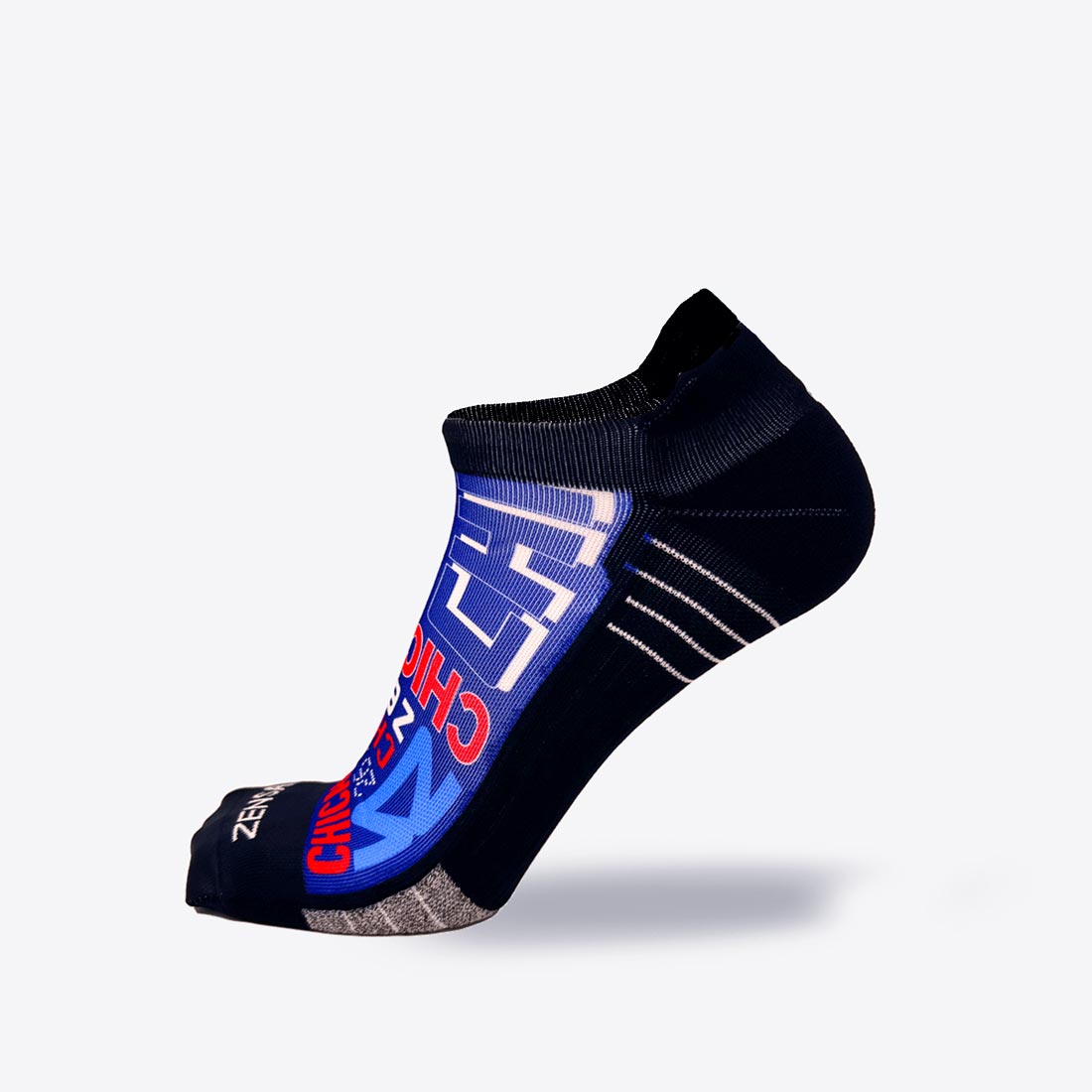 Busy Chicago Running Socks (No Show)Socks - Zensah