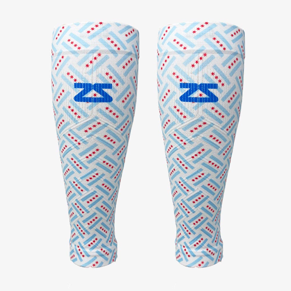 Chicago Flags Compression Leg SleevesLeg Sleeves - Zensah