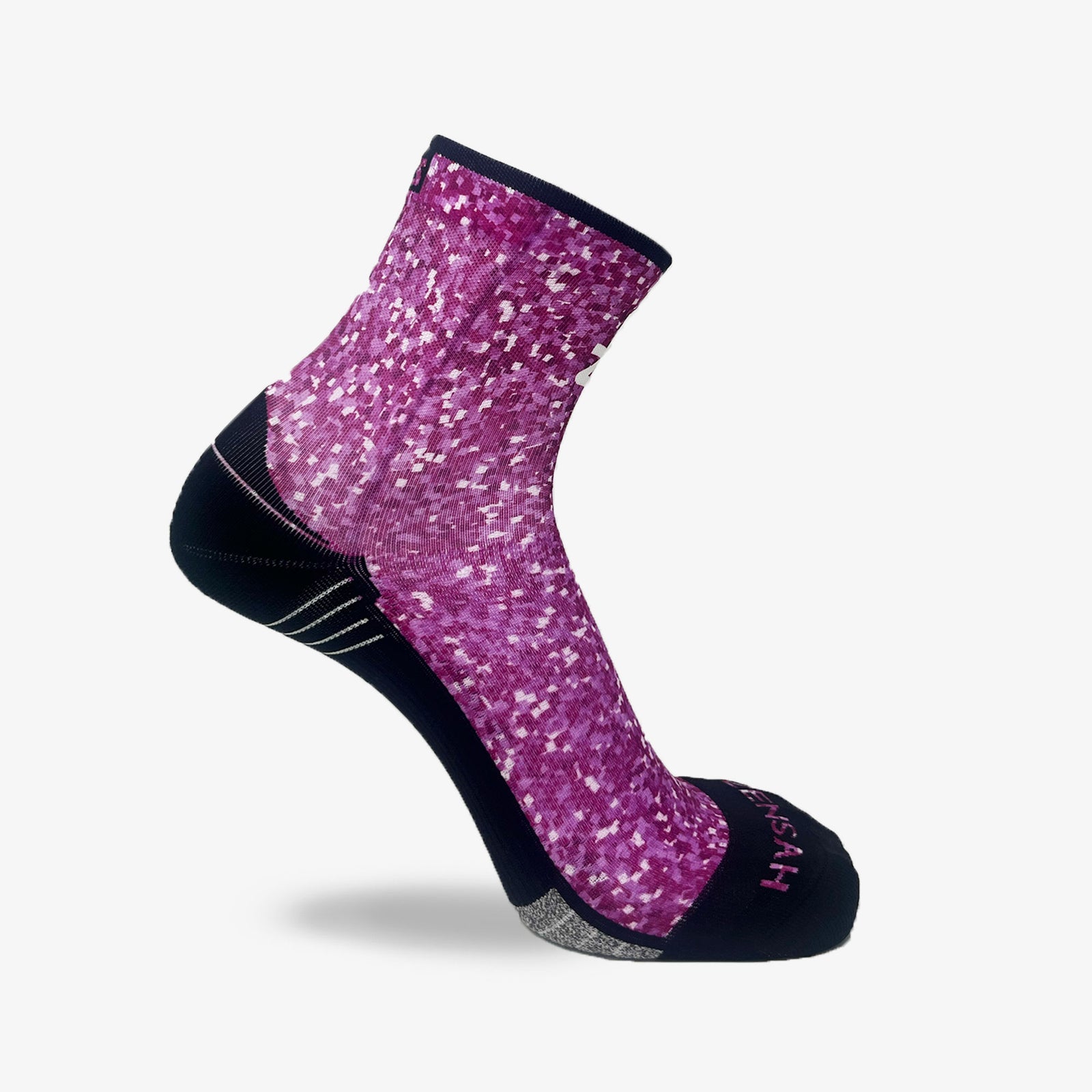 Pink Glitter Socks (Mini Crew)