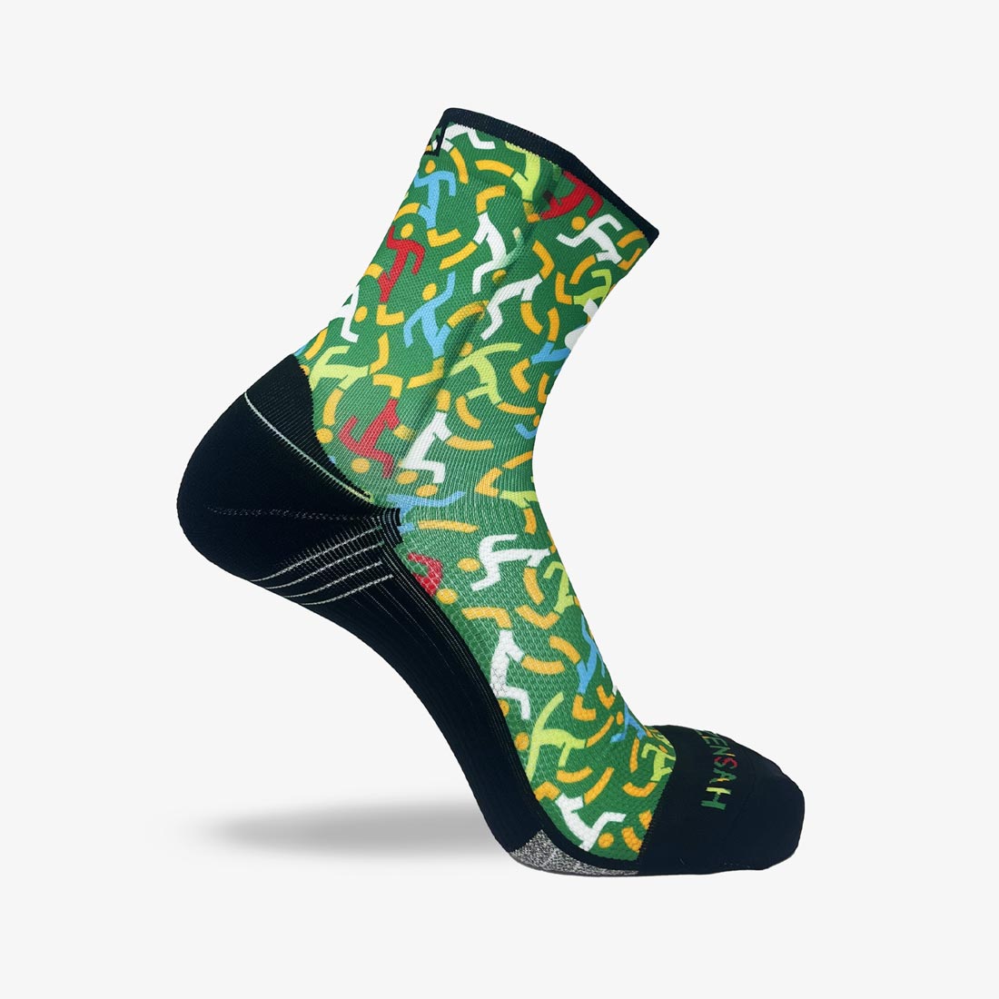 Running People Running Socks (Mini-Crew)Socks - Zensah
