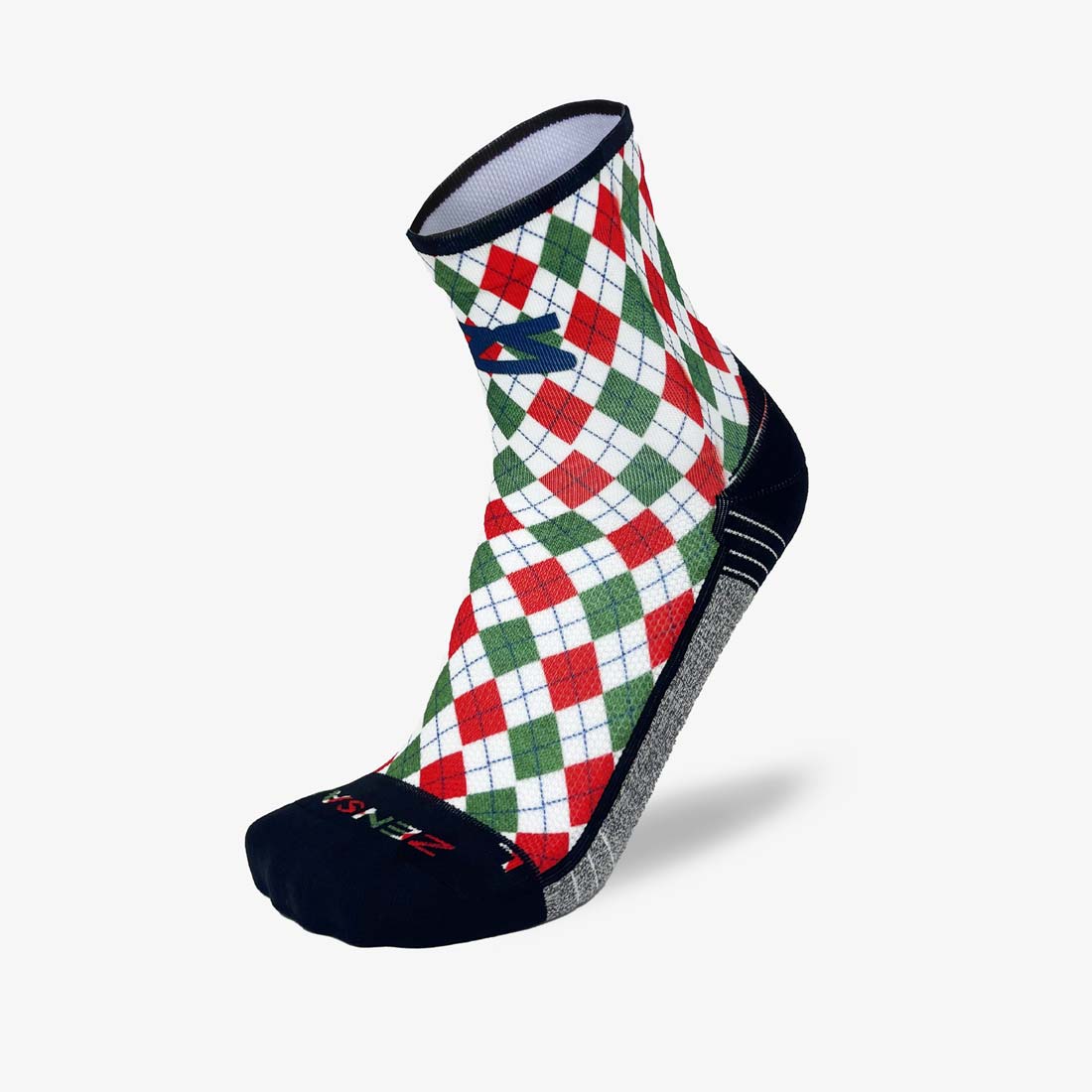 Holiday Argyle Socks (Mini-Crew)Socks - Zensah