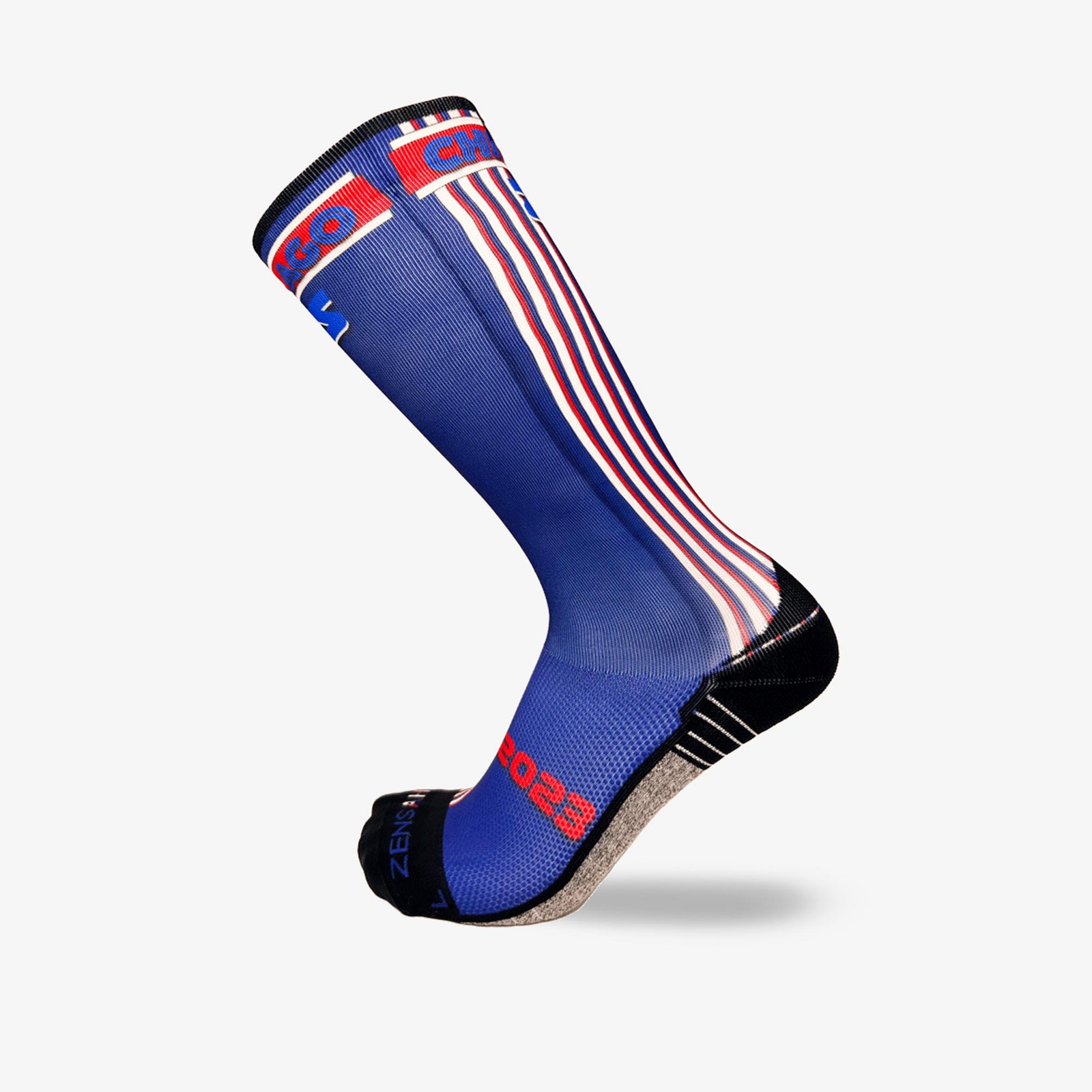 Old School Chicago Compression Socks (Knee-High)Socks - Zensah