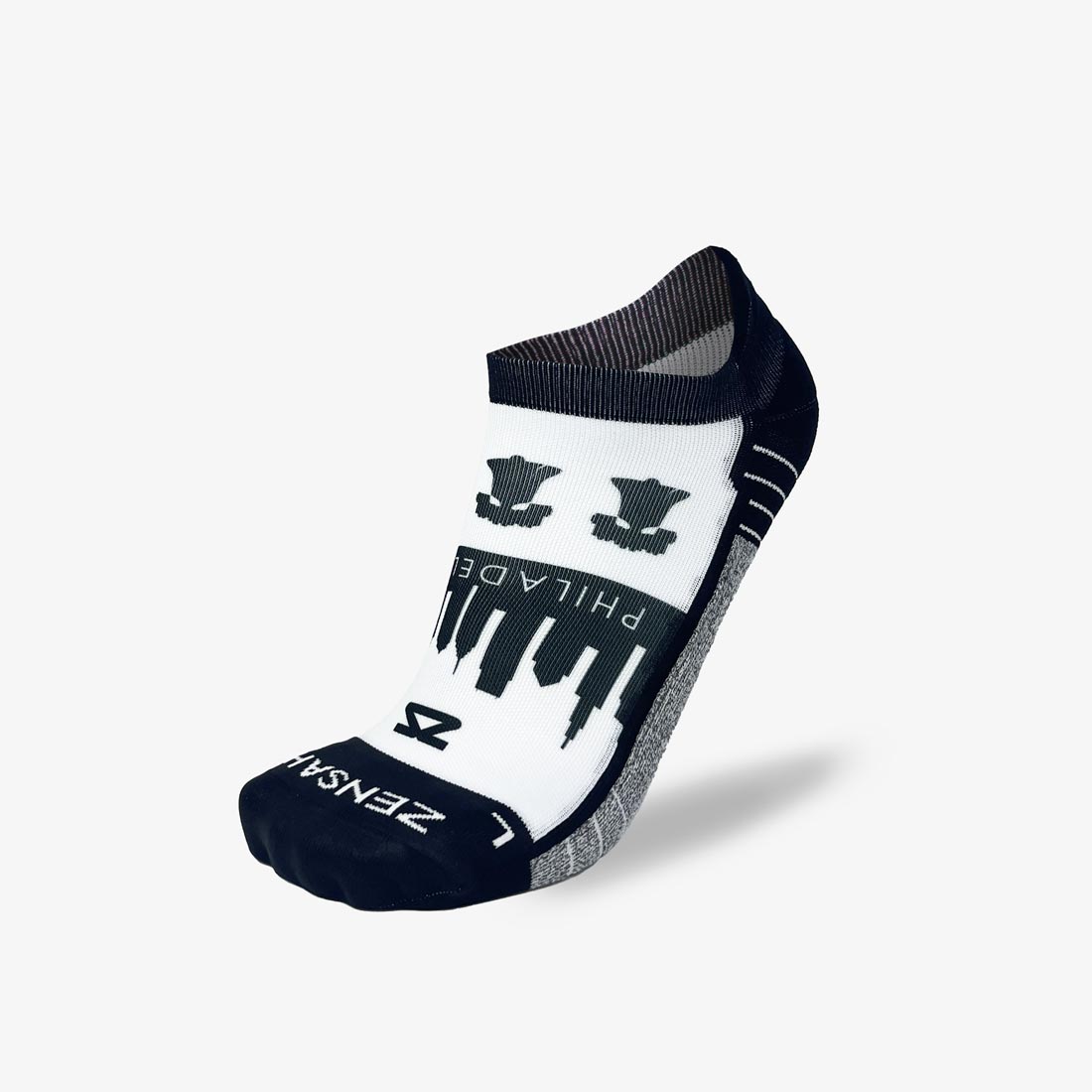Philadelphia Skyline Running Socks (No Show)Socks - Zensah