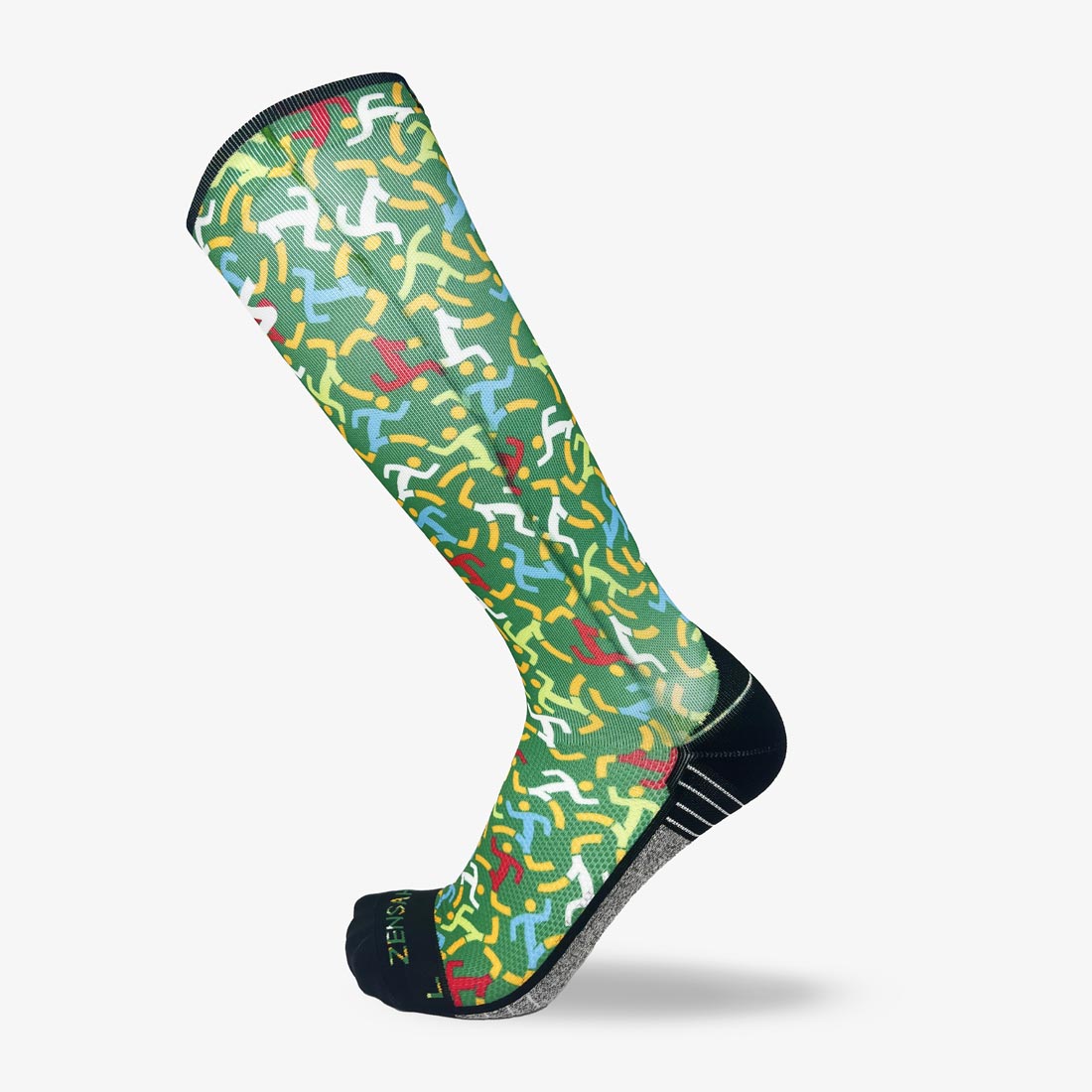 Running People Compression Socks (Knee-High)Socks - Zensah