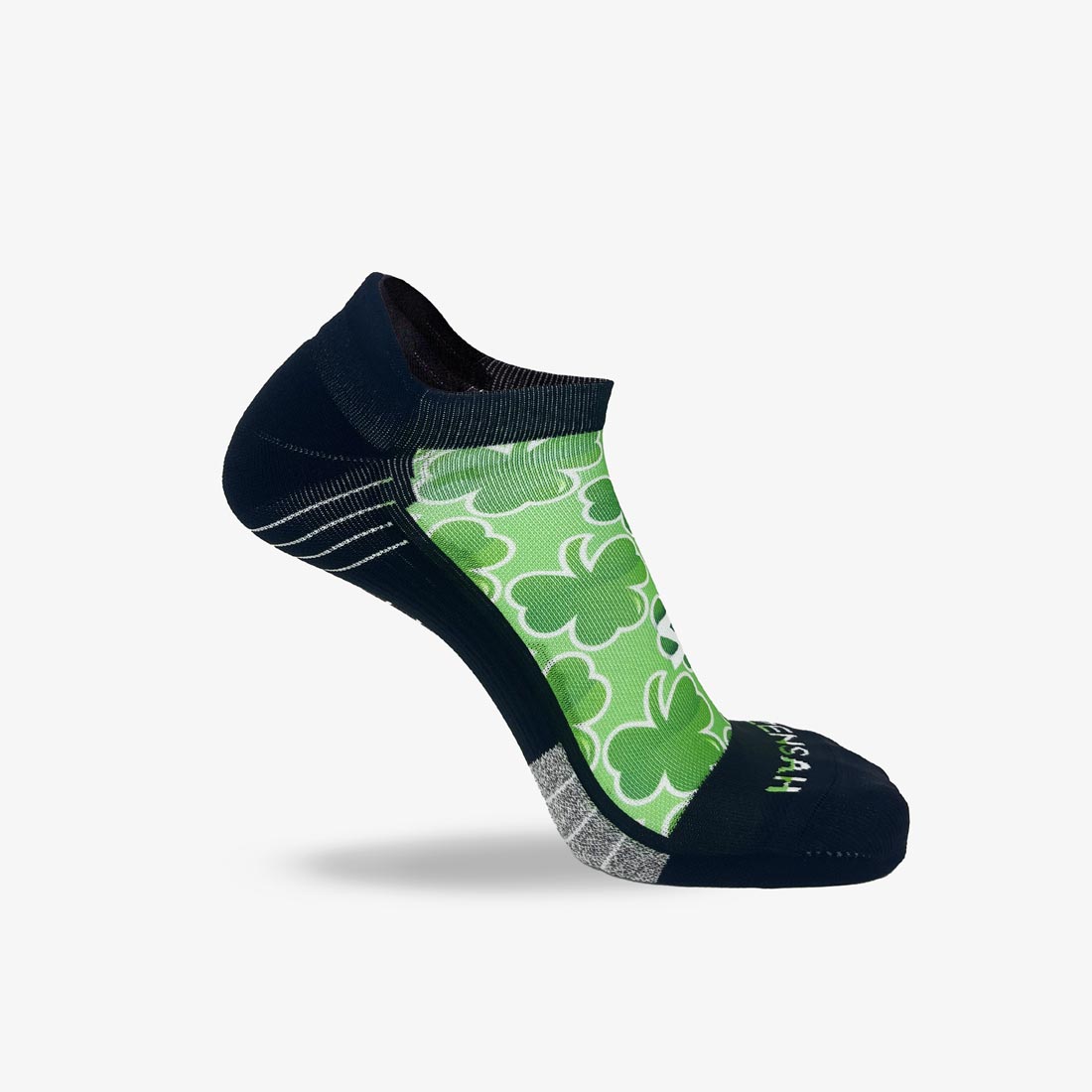 Classic Shamrocks Running Socks (No Show)Socks - Zensah