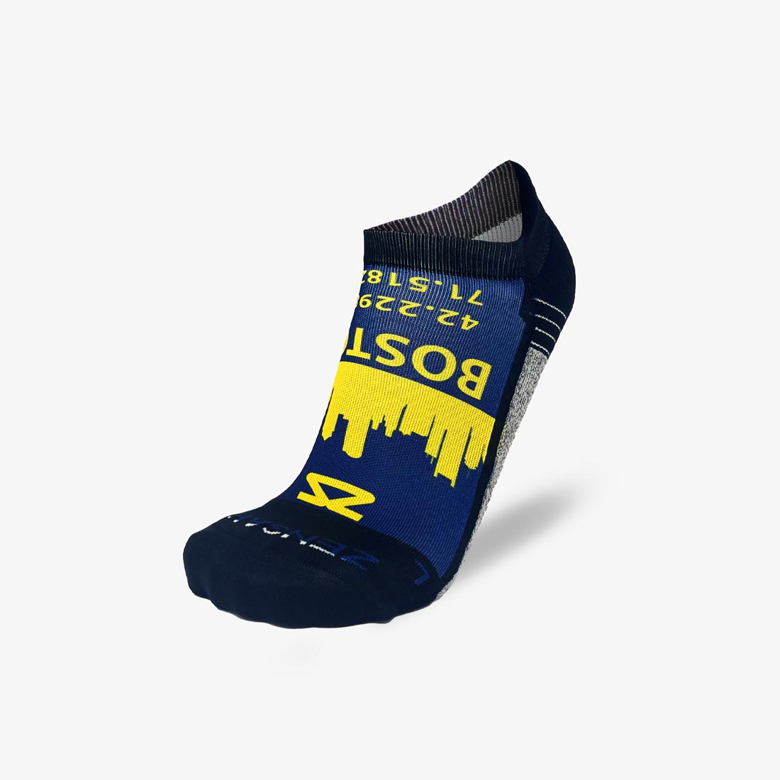 Boston Skyline Timeless Running Socks (No Show)Socks - Zensah