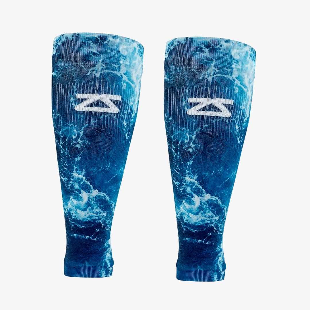 Ocean Compression Leg SleevesLeg Sleeves - Zensah