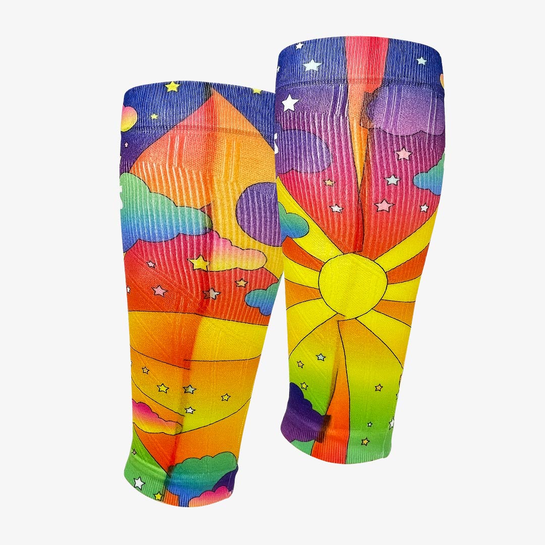 70s Scene Compression Leg SleevesLeg Sleeves - Zensah