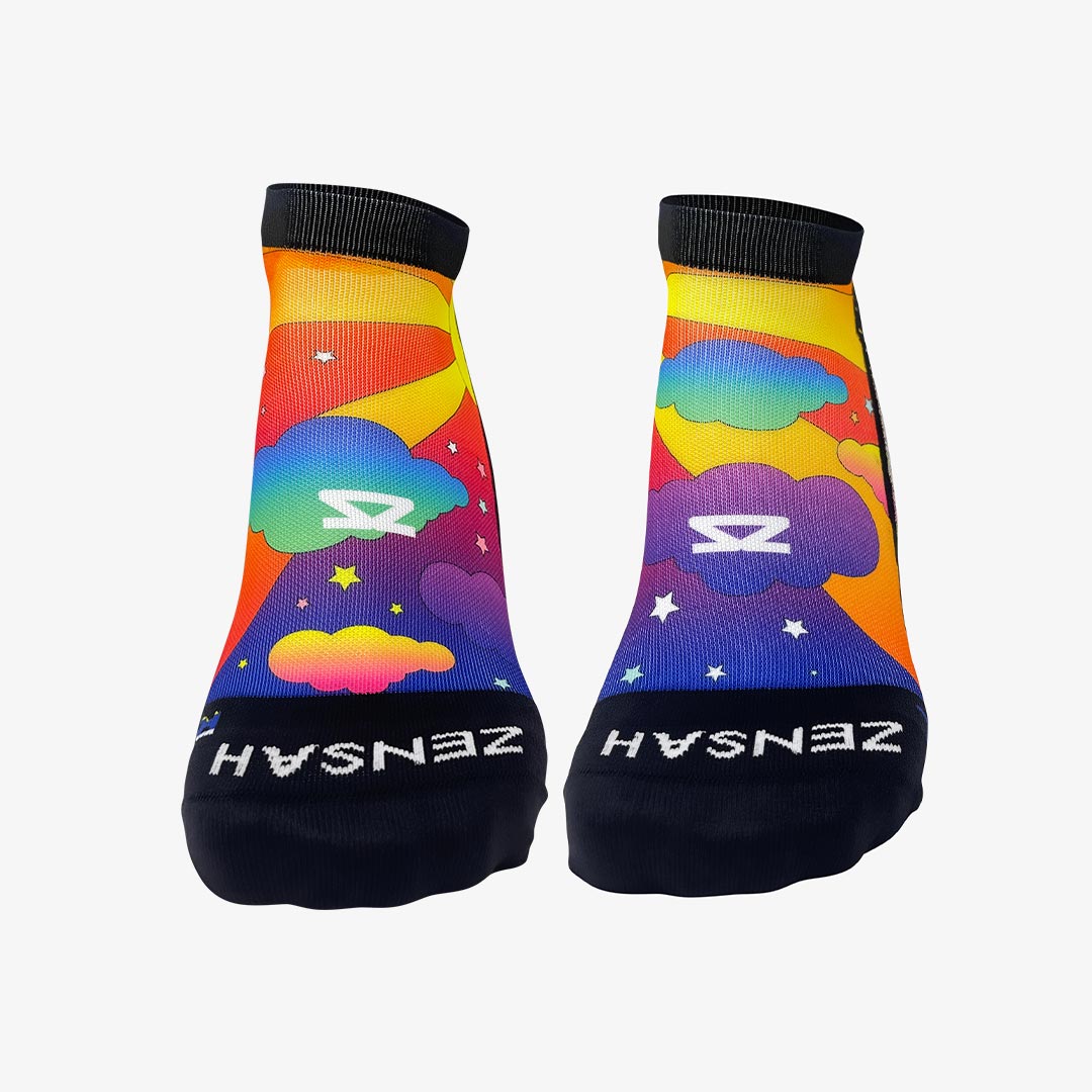 70s Scene Running Socks (No Show)Socks - Zensah