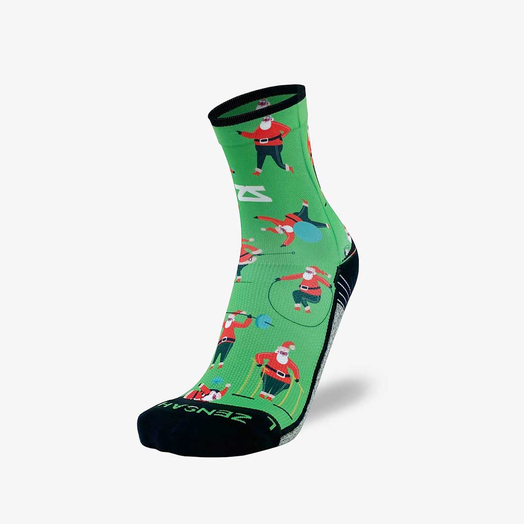 Santa Cardio Socks (Mini Crew)Socks - Zensah