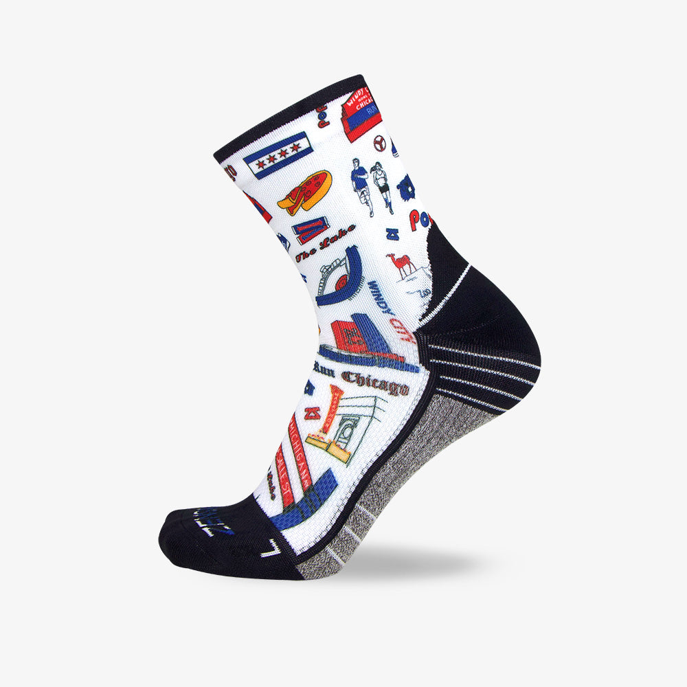 Chicago Doodle Socks (Mini-Crew)Socks - Zensah