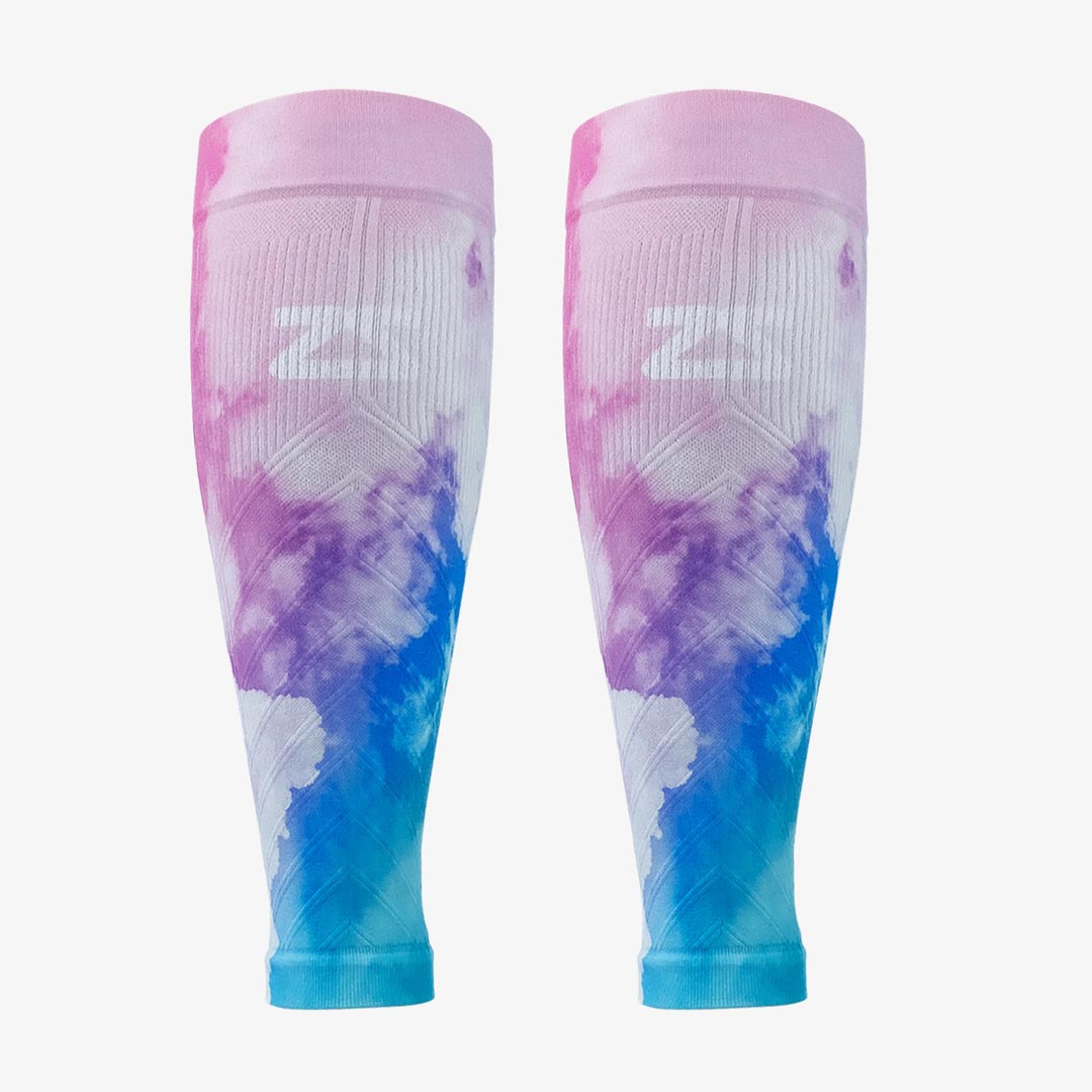 Colorful Clouds Compression Leg SleevesLeg Sleeves - Zensah