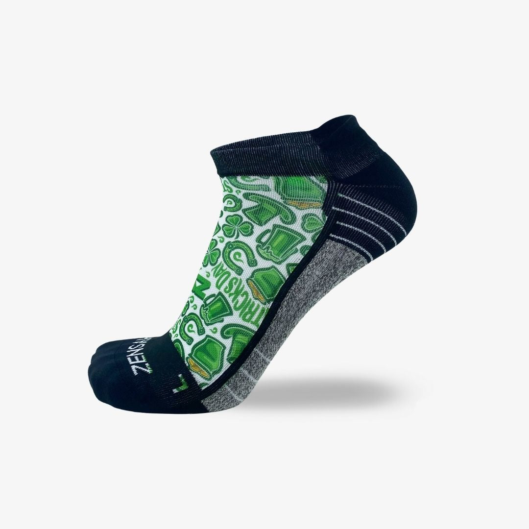 Clovers and Beer Running Socks (No Show)Socks - Zensah