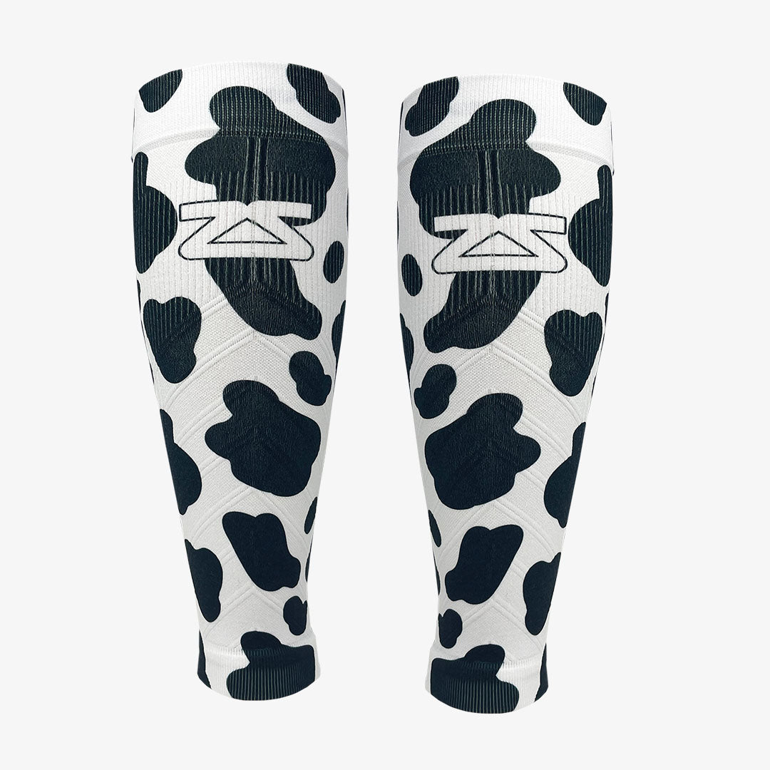Cow Print Compression Leg SleevesLeg Sleeves - Zensah