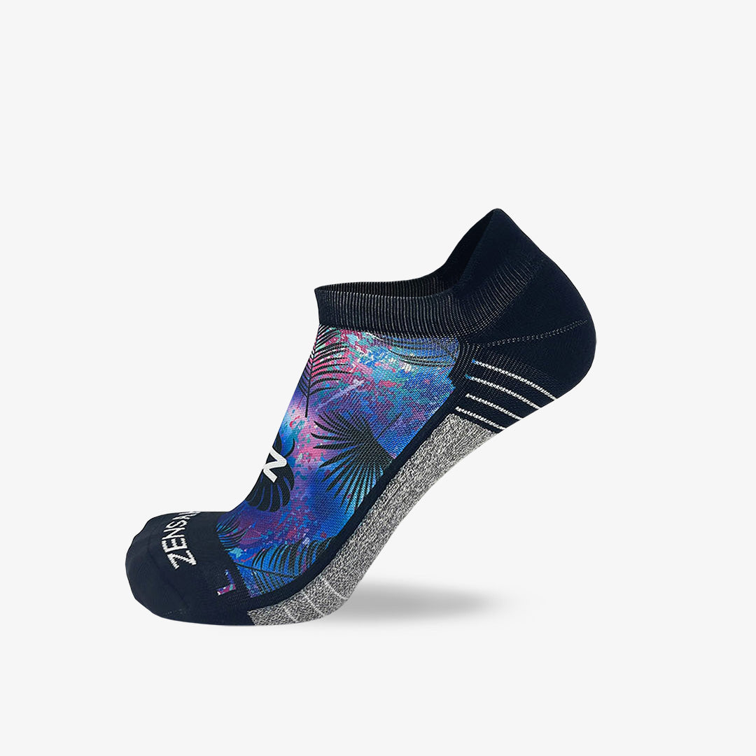 Palm Leaves Running Socks (No Show)Socks - Zensah