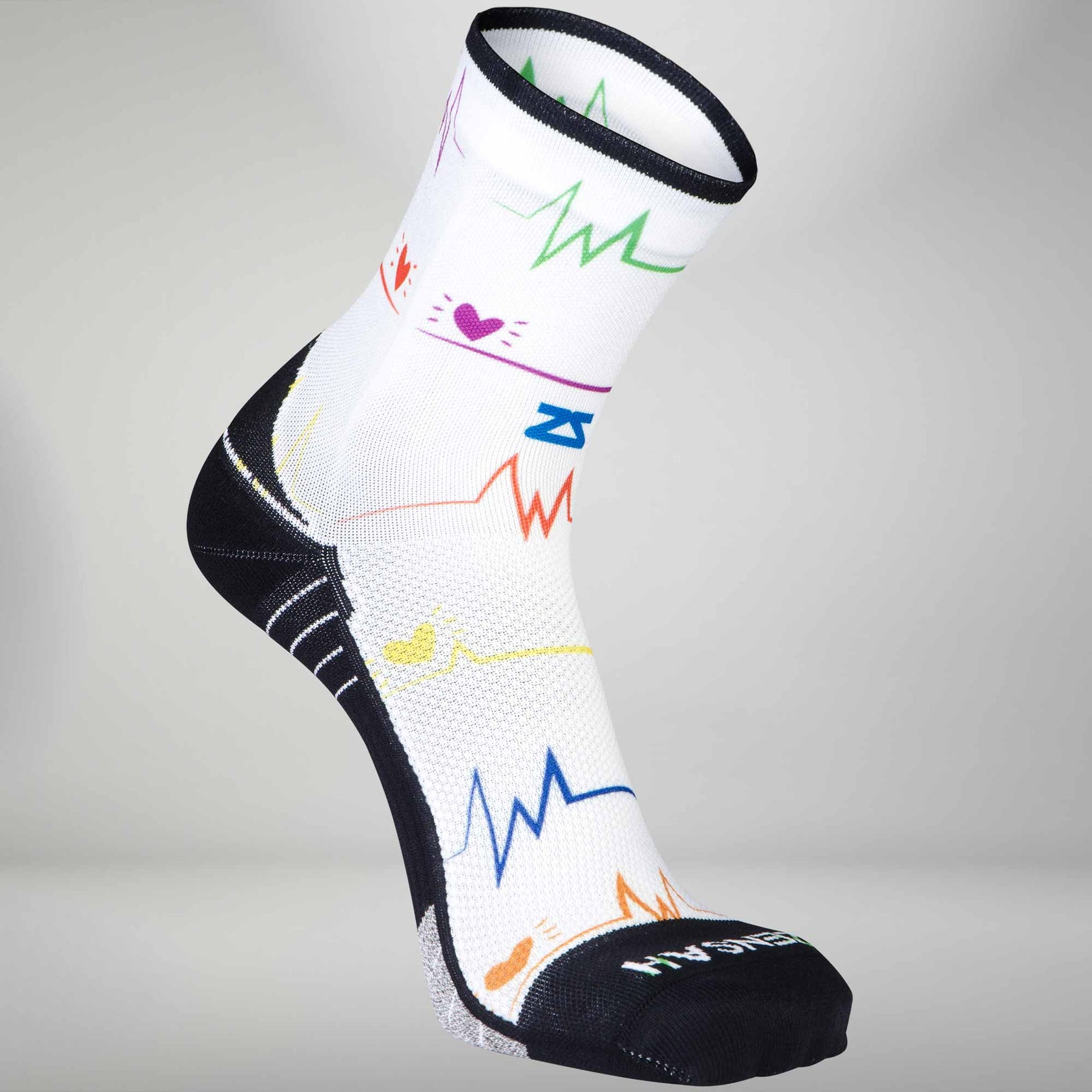 EKG Running Socks (Mini Crew)Socks - Zensah