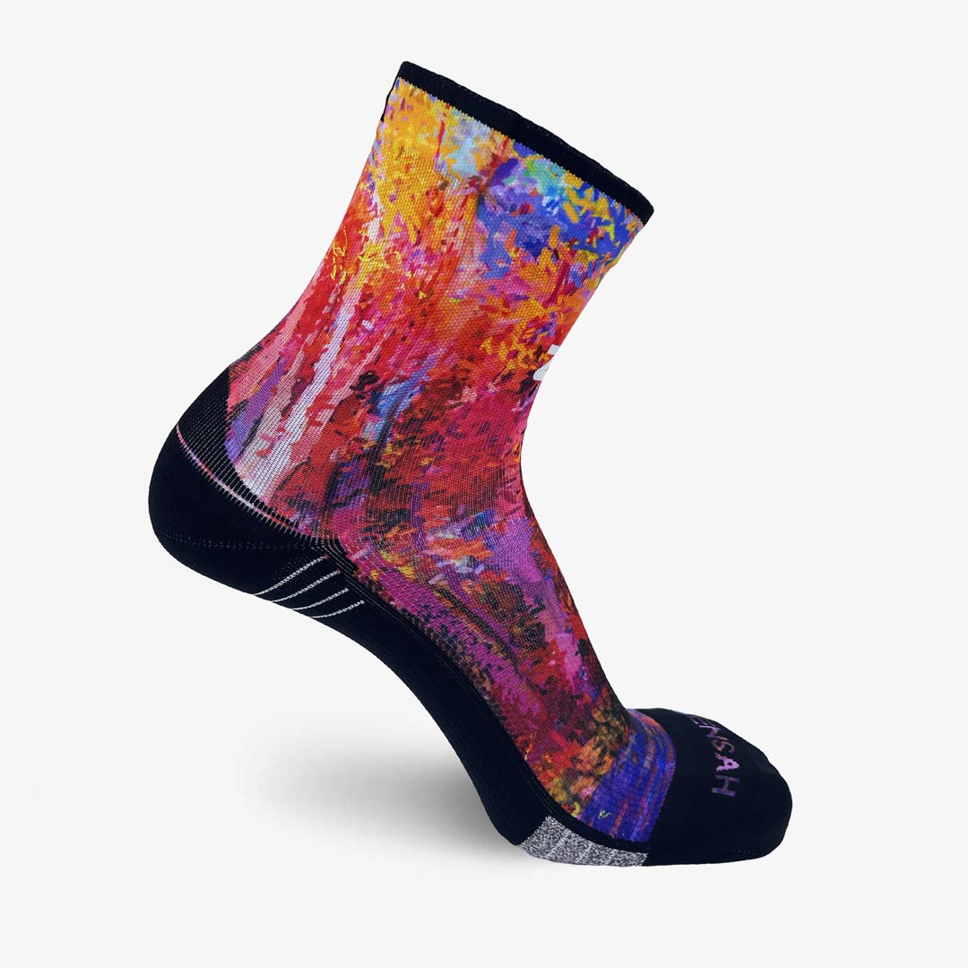 Fall Trees Socks (Mini-Crew)Socks - Zensah