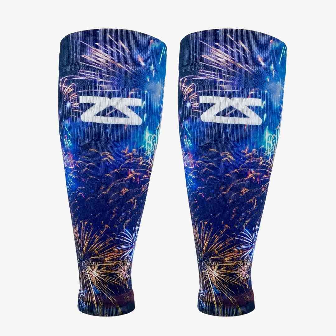 Fireworks Compression Leg SleevesLeg Sleeves - Zensah