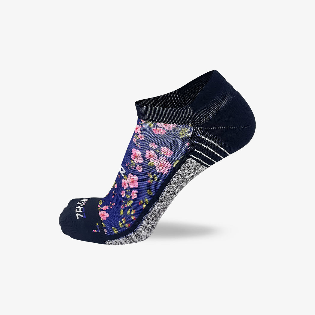 Cherry Blossom Running Socks (No Show) - Zensah
