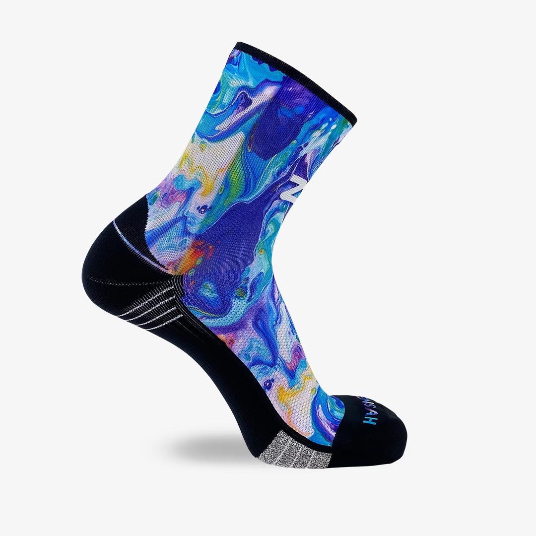 Fluid Art Socks (Mini-Crew)Socks - Zensah
