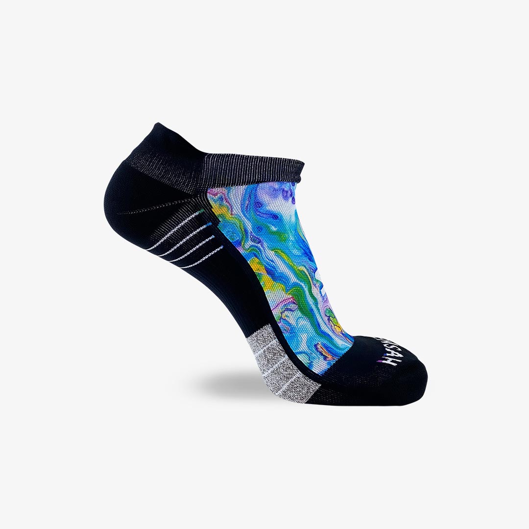 Fluid Art Running Socks (No Show)Socks - Zensah