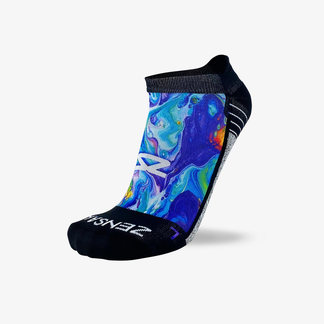 Fluid Art Running Socks (No Show)Socks - Zensah