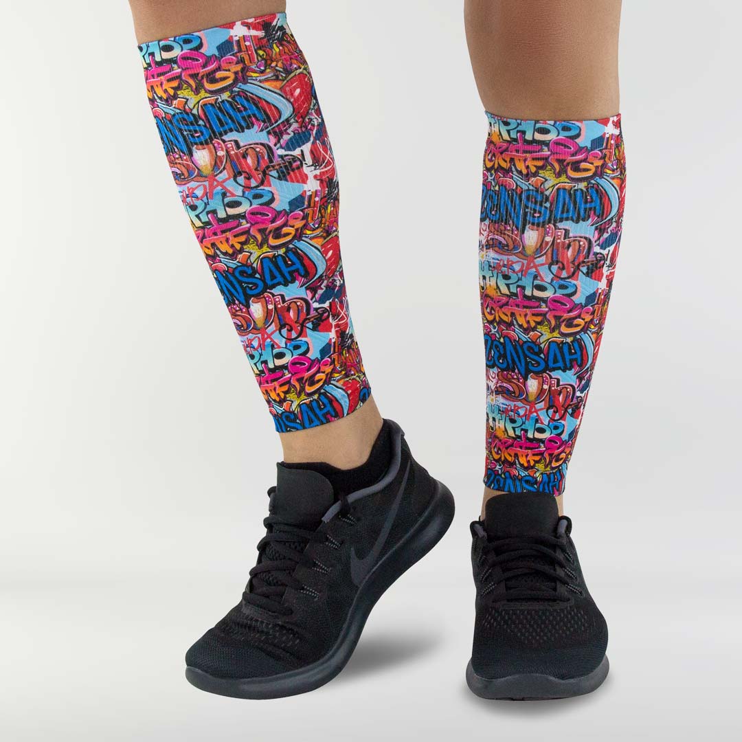 Street Art Compression Leg SleevesLeg Sleeves - Zensah