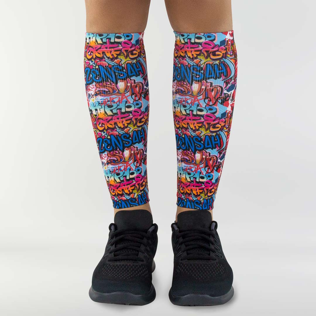 Street Art Compression Leg SleevesLeg Sleeves - Zensah